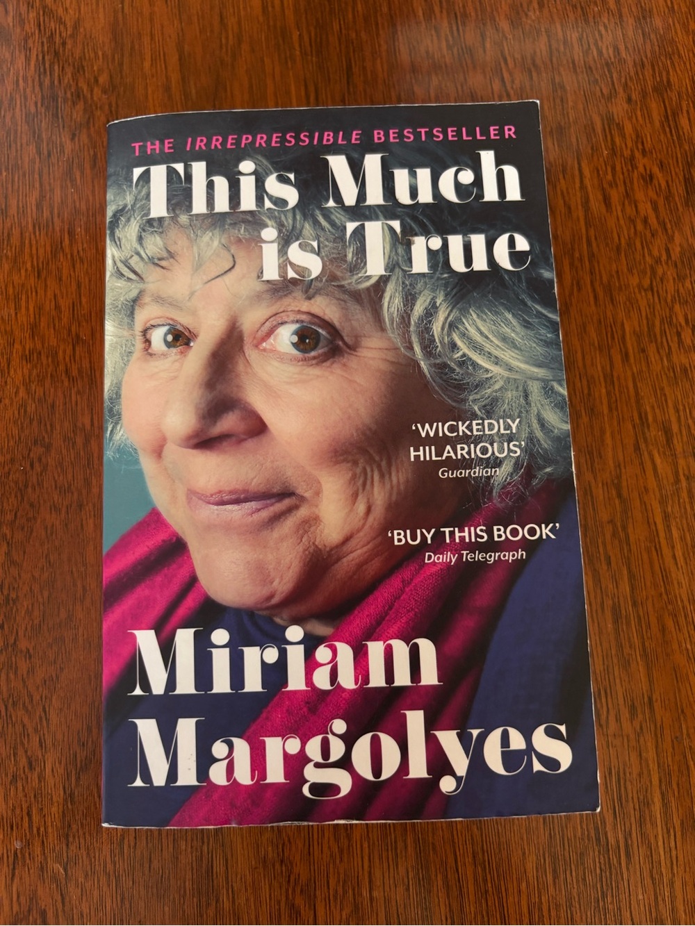 3/$20 This Much Is True Miriam Margolyes Memoir Harry Potter Actress Paperback